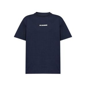 Jil Sander Men Crewneck Short Sleeves Logo T-Shirt